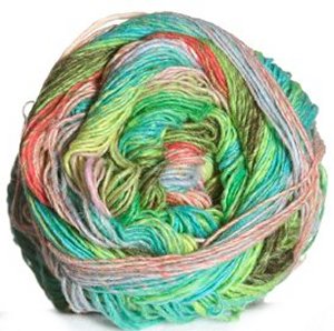 Noro Taiyo Sock Yarn - 10 Neon Greens, Aqua, Salmon (Discontinued)