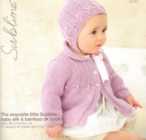 Sublime Books - 648 - The Exquisite Little Sublime Baby Silk & Bamboo DK Book