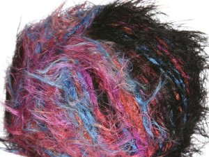 Lana Grossa Pep Blocco Yarn - 884 Red/Blue/Black