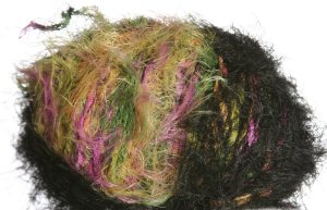 Lana Grossa Pep Blocco Yarn - 883 Pink/Green/Black