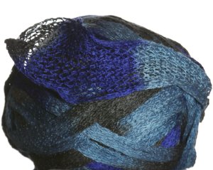 Knitting Fever Flounce Yarn - 13 Royal, Grey, Light Blue (Discontinued)