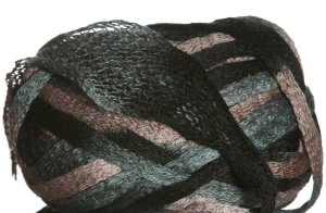 Knitting Fever Flounce Yarn - 17 Tan, Teal, Black