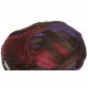 Knitting Fever Flounce - 18 Purple, Burgandy, Brown Yarn photo