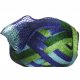 Knitting Fever Flounce - 20 Light Blue, Royal, Green Yarn photo