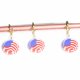 Victoria S Beaded Stitch Markers Accessories - Flag