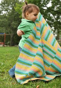  Berroco Sox Vexillo Baby Blanket Kit
