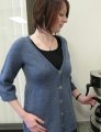 Knitting Pure and Simple Women's Cardigan Patterns - 118 - Neck Down Swing Cardigan