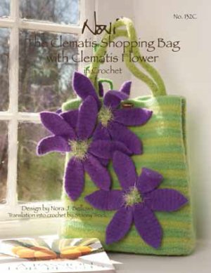 Noni Patterns - zThe Clematis Shopping Bag in Crochet Pattern