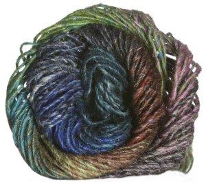 Noro Silk Garden Yarn - 320 Blues, Teals, Bark, Raspberry (Discontinued)