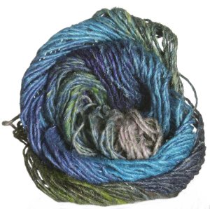 Noro Silk Garden Yarn - 337 Blues, Greens, Pinks (Discontinued)