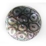 Jim Knopf Shell Buttons - Etched Shell - Natural - 1 3/8"