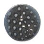 Jim Knopf Guinea Feather Buttons - Resin - Blue/Grey - 1"