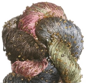 Artyarns Beaded Silk & Sequins Light Yarn - 1022 w/Gold