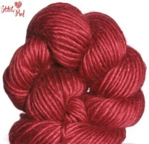 Be Sweet Whipped Cream Yarn - 803 Lipstick (Stitch Red)