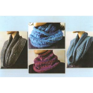 Ann Norling Patterns - 71 - Easy Cowl in Any Gauge Pattern
