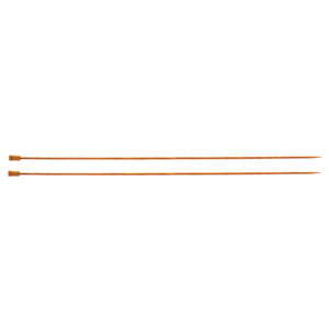 Dreamz Single Pointed Needles - US 5 - 14" Orange Lily by Knitter's Pride