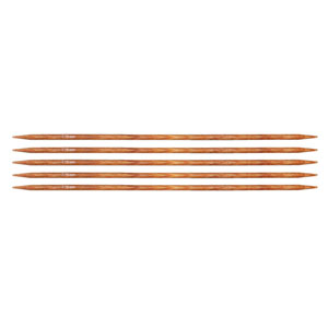 Knitter's Pride Dreamz Double Point Needles - US 5 - 8" (3.75mm) Orange Lily