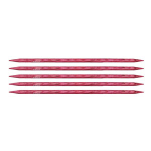 Dreamz Double Point Needles - US 10 - 8" (6.0mm) Candy Pink by Knitter's Pride