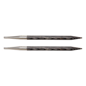 Dreamz Special Interchangeable Needle Tips (for 16 cables) - US 7 (4.5mm) Grey Onyx by Knitter's Pride