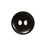 Blue Moon Button Art Corozo Intrigue Buttons - Black 15mm Buttons photo