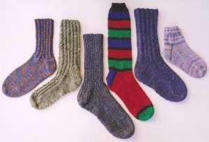 Ann Norling Patterns - 12 - Adult Basic Socks Pattern