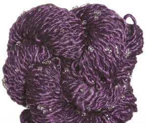 Louisa Harding Grace Hand Beaded Yarn - 07 Purple