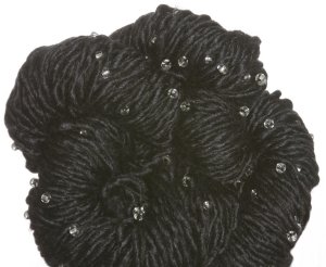 Louisa Harding Grace Hand Beaded Yarn - 08 Black