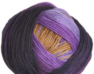 Schachenmayr select Extra Soft Merino Color Yarn - 05284 Purple/Mustard