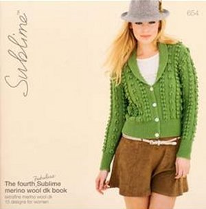 Sublime Books - 654 - The Fourth Fabulous Sublime Merino Wool DK Book