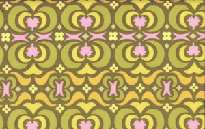 Amy Butler Midwest Modern Fabric - Garden Maze - Olive