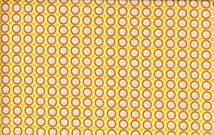 Amy Butler Midwest Modern Fabric - Happy Dots - Apricot