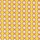 Amy Butler Midwest Modern - Happy Dots - Apricot Fabric photo