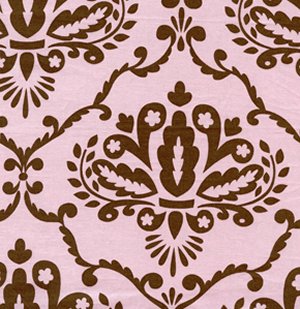 Dena Designs Leanika Fabric - Damask - Pink