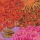 Philip Jacobs Japanese Chrysanthemum - Pink Fabric photo