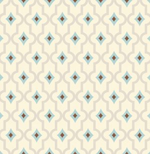 Dena Designs London Fabric - Wakefield - Blue