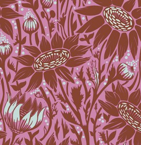 Anna Maria Horner Loulouthi Flannel Fabric - Coreopsis - Tangy