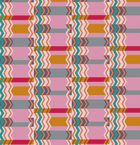 Anna Maria Horner Loulouthi Flannel Fabric - Zag Zig - Icing