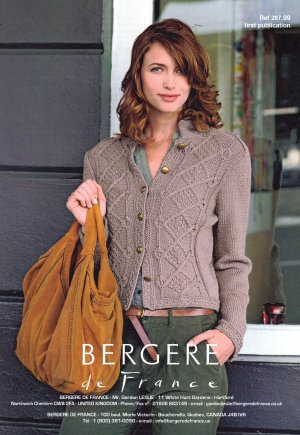 Bergere de France Patterns - Cropped Jacket Pattern
