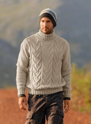 Bergere de France Patterns - Turtleneck Sweater Pattern