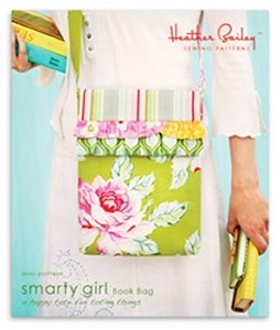 Heather Bailey Sewing Patterns - Smarty Girl Book Bag Pattern