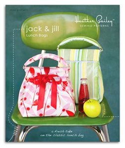 Heather Bailey Sewing Patterns - Jack & Jill Lunch Bags Pattern