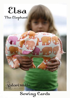 Valori Wells Designs Sewing Patterns - Elsa the Elephant (Discontinued) Pattern