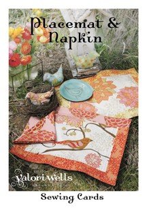 Valori Wells Designs Sewing Patterns - Placemat & Napkin Pattern