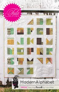 Tula Pink Sewing Patterns - Modern Alphabet Pattern