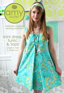 Amy Butler Sewing Patterns - Mini Dress, Tunic, & Tops Pattern