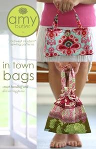 Amy Butler Sewing Patterns - In Town Bags Pattern