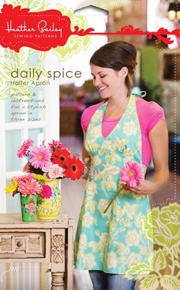 Heather Bailey Sewing Patterns - Daily Spice Halter Apron Pattern