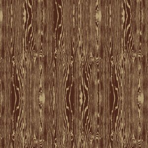 Joel Dewberry Aviary 2 Fabric - Woodgrain - Bark