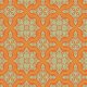 Joel Dewberry Heirloom - Tile Flourish - Amber Fabric photo