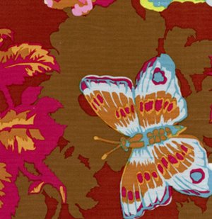 Anna Maria Horner Loulouthi Fabric - Clippings - Cherry